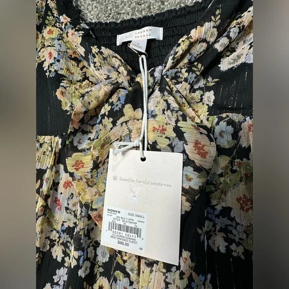 NWT LC Lauren Conrad Front Knot Dress Size Small - Picture 5 of 6